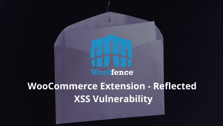 WooCommerce Extension – Reflected XSS Vulnerability